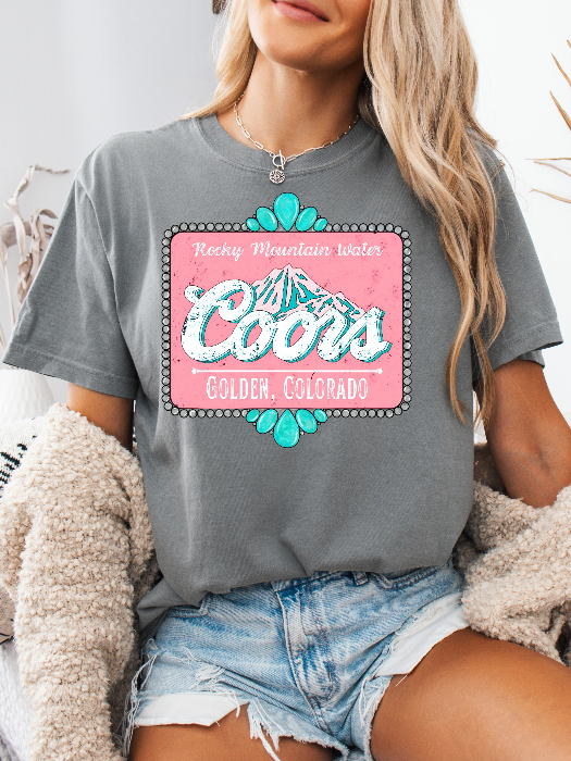 Rocky Mountain High Graphic TShirt in Grey
