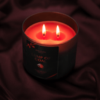 Lump of Coal Jewel Candle with Hidden Surprise Ring | Fragrant Jewels Funny Holiday Gift