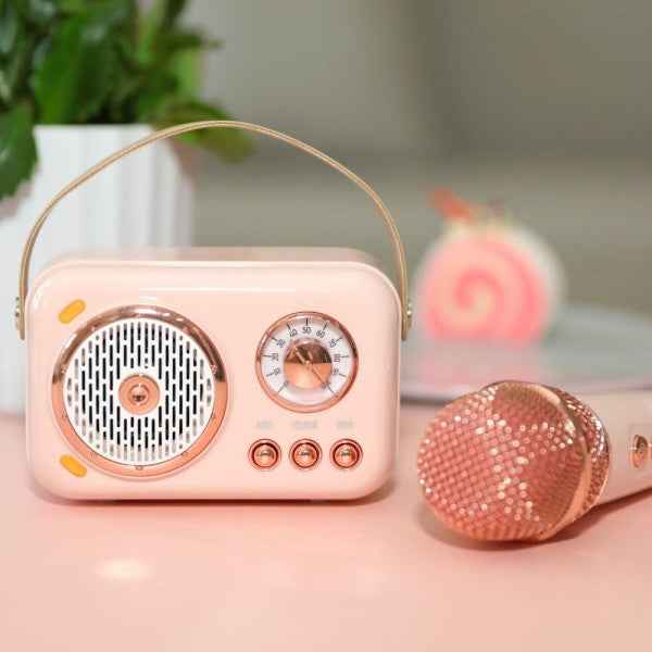 Mini Karaoke Machine – Portable Bluetooth Karaoke Speaker