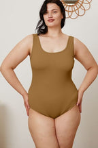 Basic Bae Square Neck Bodysuit – Sleeveless Stretch Fit
