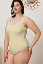 Basic Bae Square Neck Bodysuit – Sleeveless Stretch Fit
