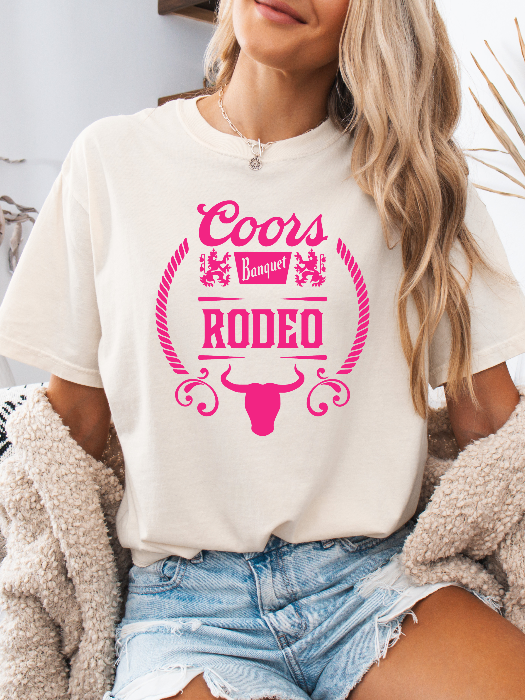 PINK Coors Graphic TShirt