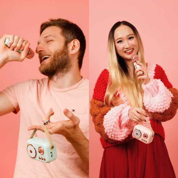 Mini Karaoke Machine – Portable Bluetooth Karaoke Speaker