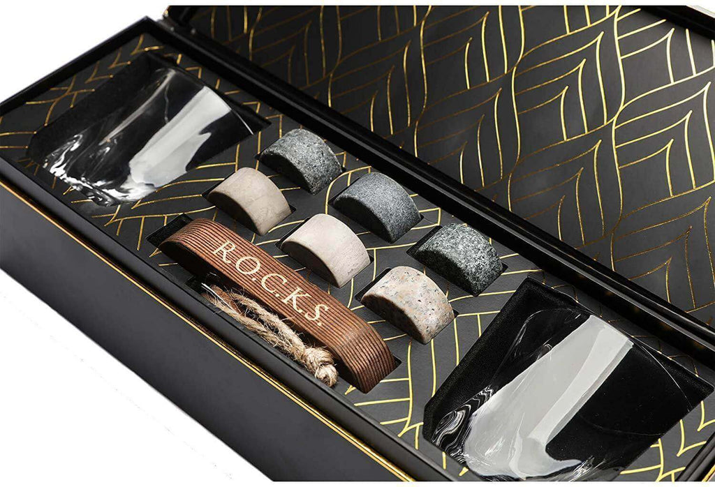 The Connoisseur's Set Whiskey Gift Set with Twist Glasses