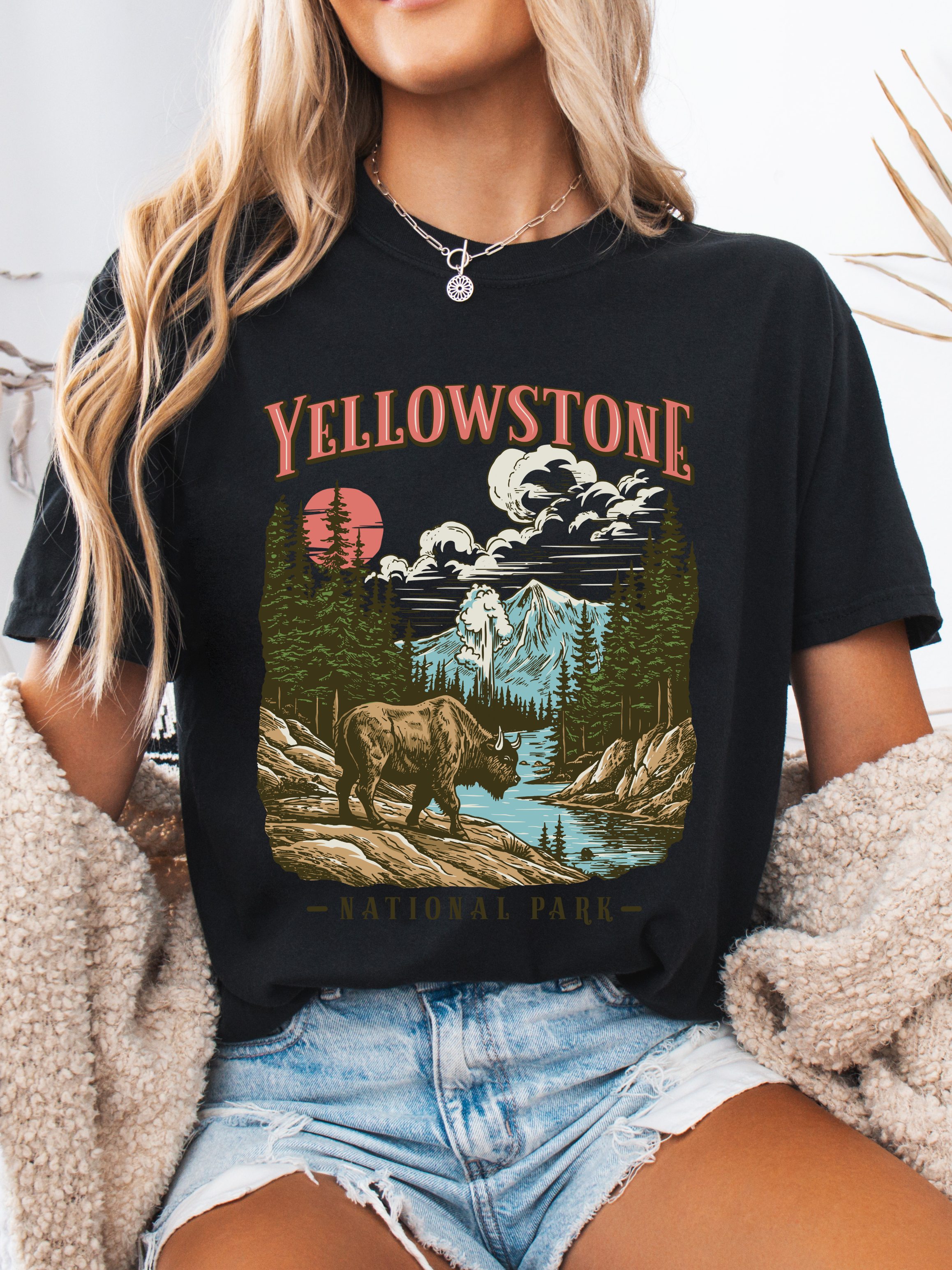 Yellowstone Graphic Tee & Cropped Hoodie – Western Shirt