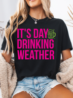 It's Day Drinking Weather Graphic