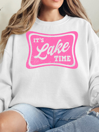 Lake Time Graphic Tee printed on premium Comfort Colors 100% cotton featuring an exclusive Willow Boutique design, perfect for lake weekends, boating, camping, and relaxed summer style. Crewneck in White