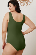 Basic Bae Square Neck Bodysuit – Sleeveless Stretch Fit