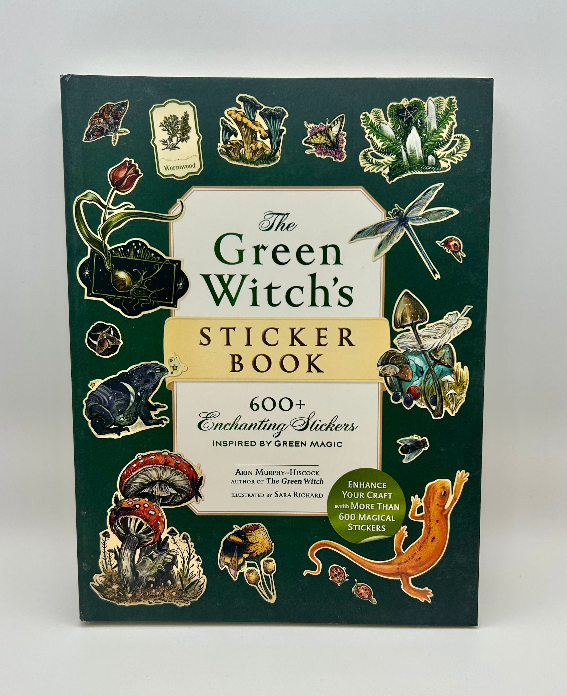 The Green Witch's Sticker Book: 600+ Enchanting Stickers Inspired by Green Magic - Paperback