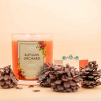 Autumn Orchard Candle & Bath Bomb Gift Set with Hidden Rings | Fragrant Jewels Fall Collection