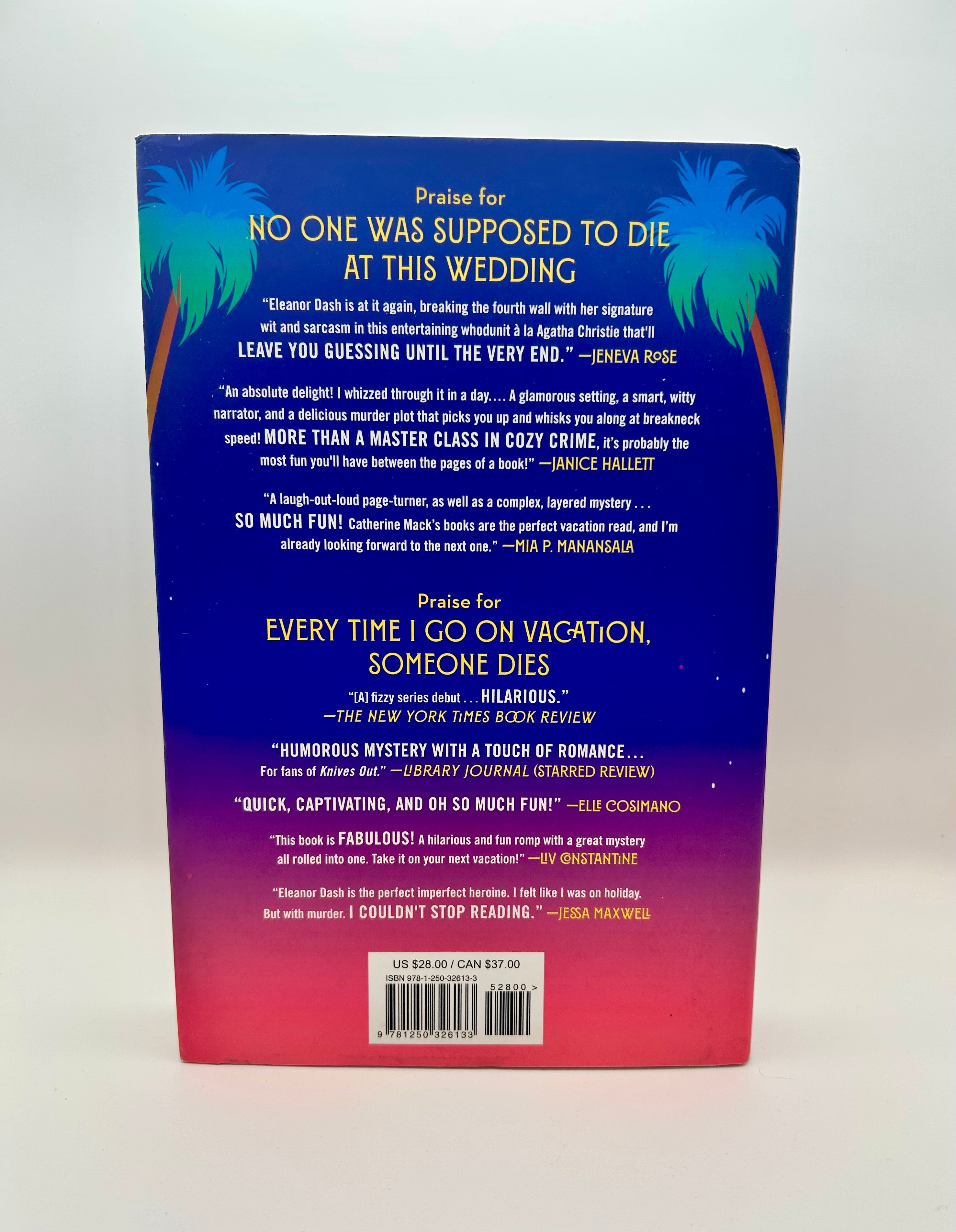 No One Was Supposed to Die at This Wedding - Hardcover