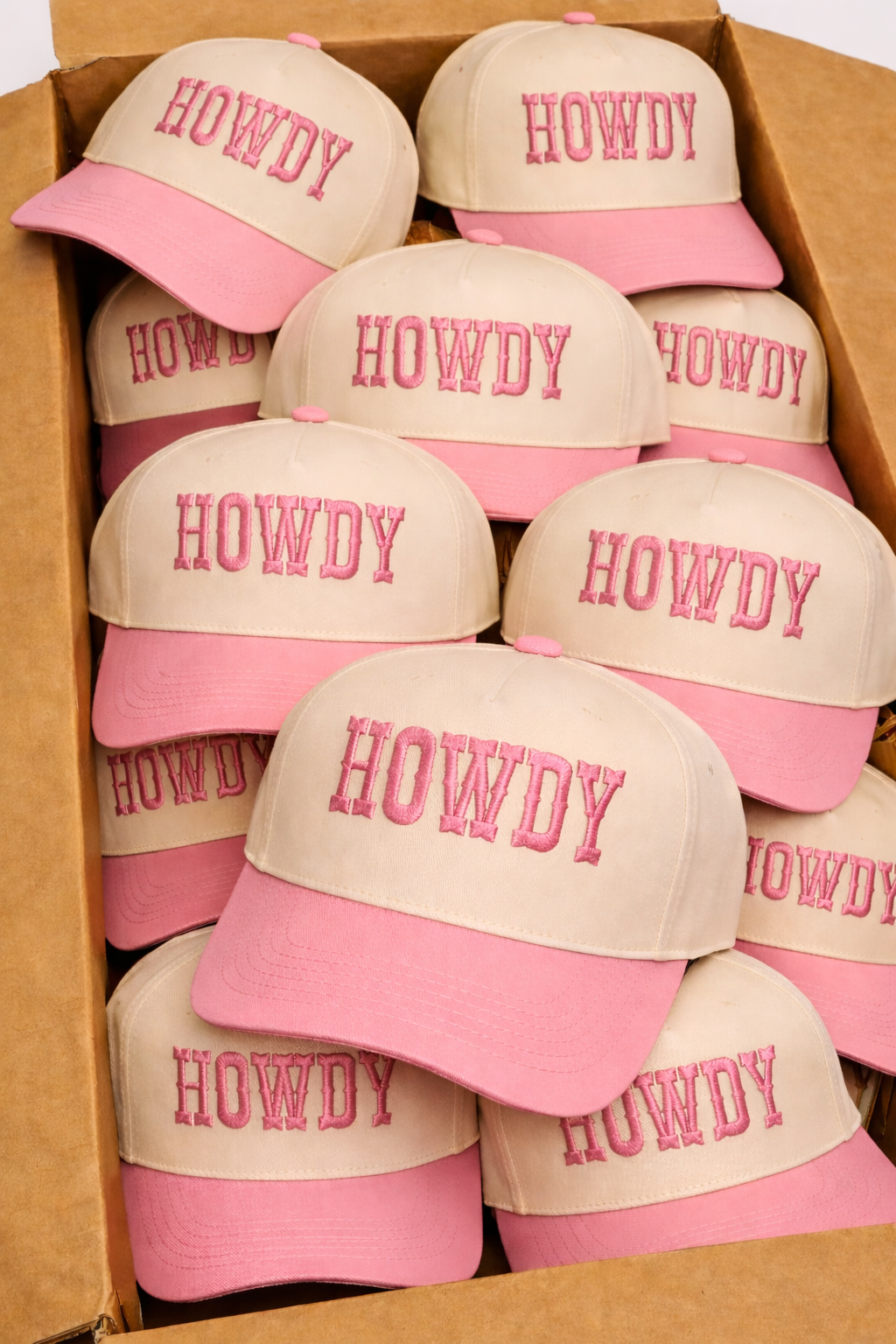 HOWDY Embroidery Trucker Hat | Women's Western Snapback Hat