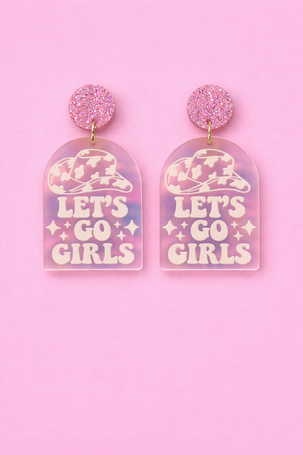 Let’s Go Girls Iridescent Earrings – Western Statement Jewelry