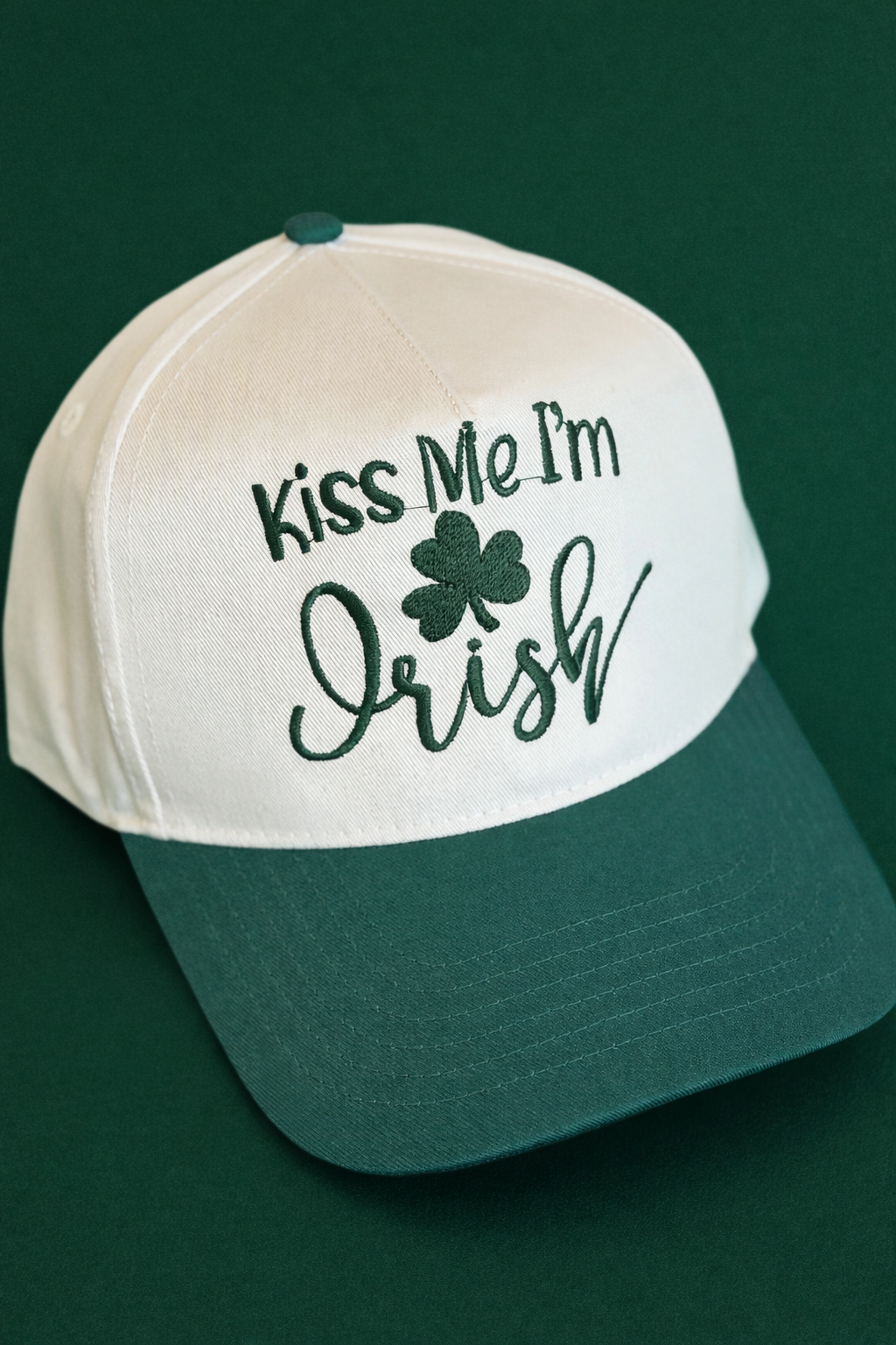Kiss Me I’m Irish Trucker Hat – Funny St. Patrick’s Hat