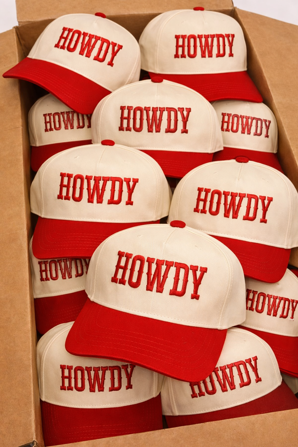 HOWDY Embroidery Trucker Hat | Women's Western Snapback Hat