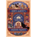 Agnes Aubert's Mystical Cat Shelter hardcover book cover by Heather Fawcett, a cozy fantasy novel featuring a magical cat rescue, charming romance, whimsical magic, found family, and adventure in 1920s Montréal.