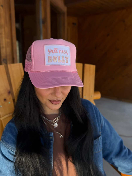 Y’all Need Dolly Trucker Hat – Country Patch Foam Hat