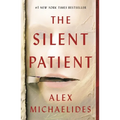 The Silent Patient paperback book cover by Alex Michaelides, a bestselling psychological thriller featuring Alicia Berenson, criminal psychotherapist Theo Faber, shocking twists, mystery, suspense, and crime fiction.