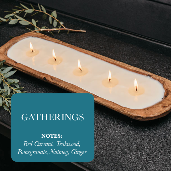 5 Wick Dough Bowl Soy Candle – Gatherings
