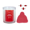Cozy Hearth Candle & Bath Bomb Gift Set with Hidden Rings | Fragrant Jewels Self-Care Collection