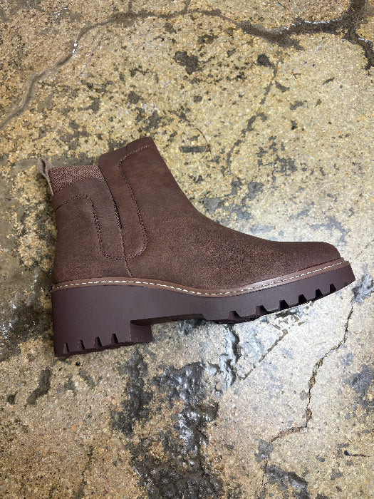 Bailey Chelsea Ankle Boots – Suede Slip-On Boots