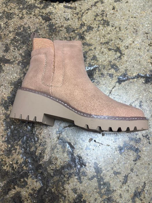 Bailey Chelsea Ankle Boots – Suede Slip-On Boots