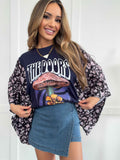 Wildflower Rebel Kantha Styled Top – Boho Layered Patchwork Tee