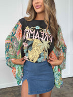 Kantha Styled Top – Vintage Inspired Boho Patchwork Blouse
