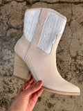 Sutton Floral Weave Cowgirl Boots – Western Embroidered Booties