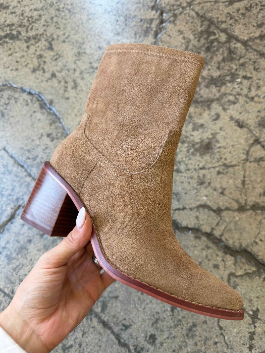 Made For Walking Suede Ankle Boots in Brown