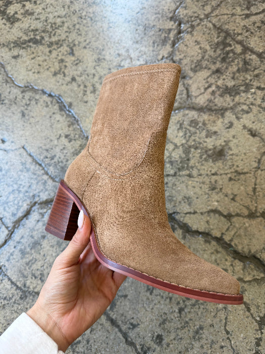 Made For Walking Suede Ankle Boots in Brown
