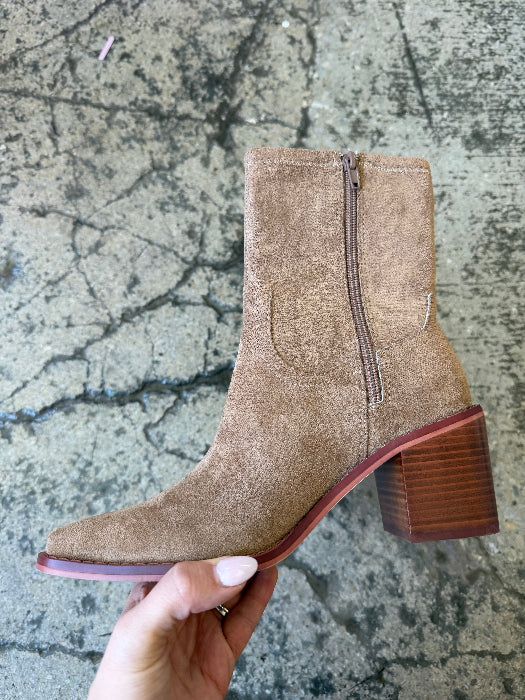 Made For Walking Suede Ankle Boots in Brown