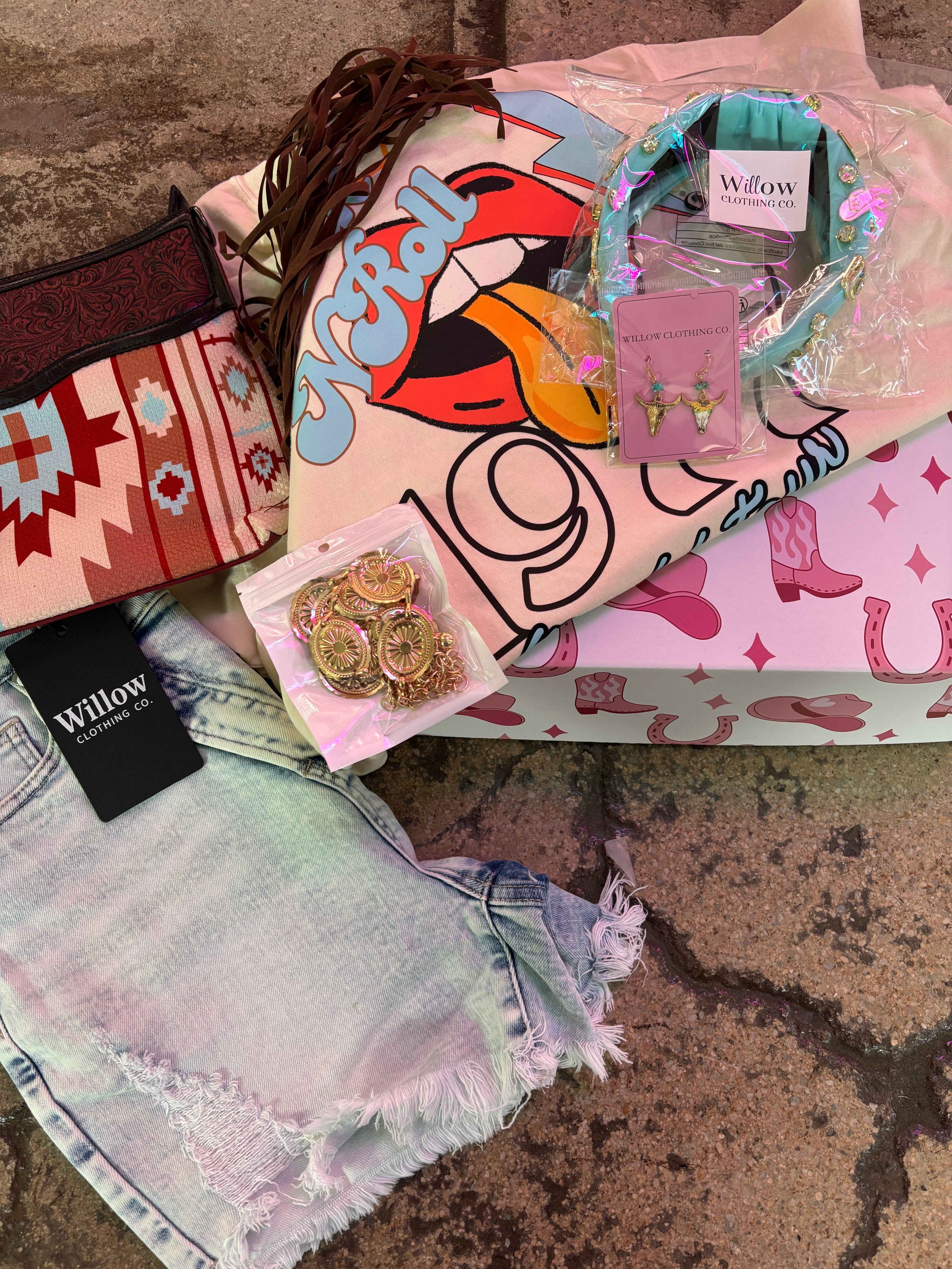 Willow Clothing Co. Country Concert Mystery Box – Western Outfit Bundle
