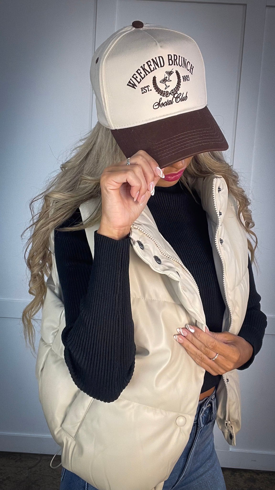 Weekend Brunch Trucker Hat – Social Club Snapback Hat