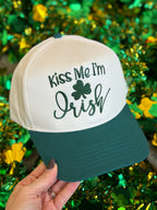 Kiss Me I’m Irish Trucker Hat – Funny St. Patrick’s Hat