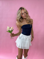 Petra Tiered Mini Skirt 
