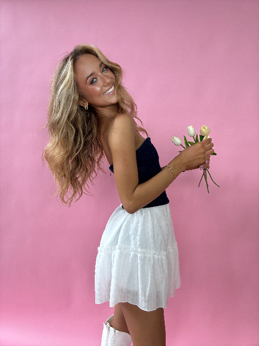 Petra Tiered Mini Skirt 