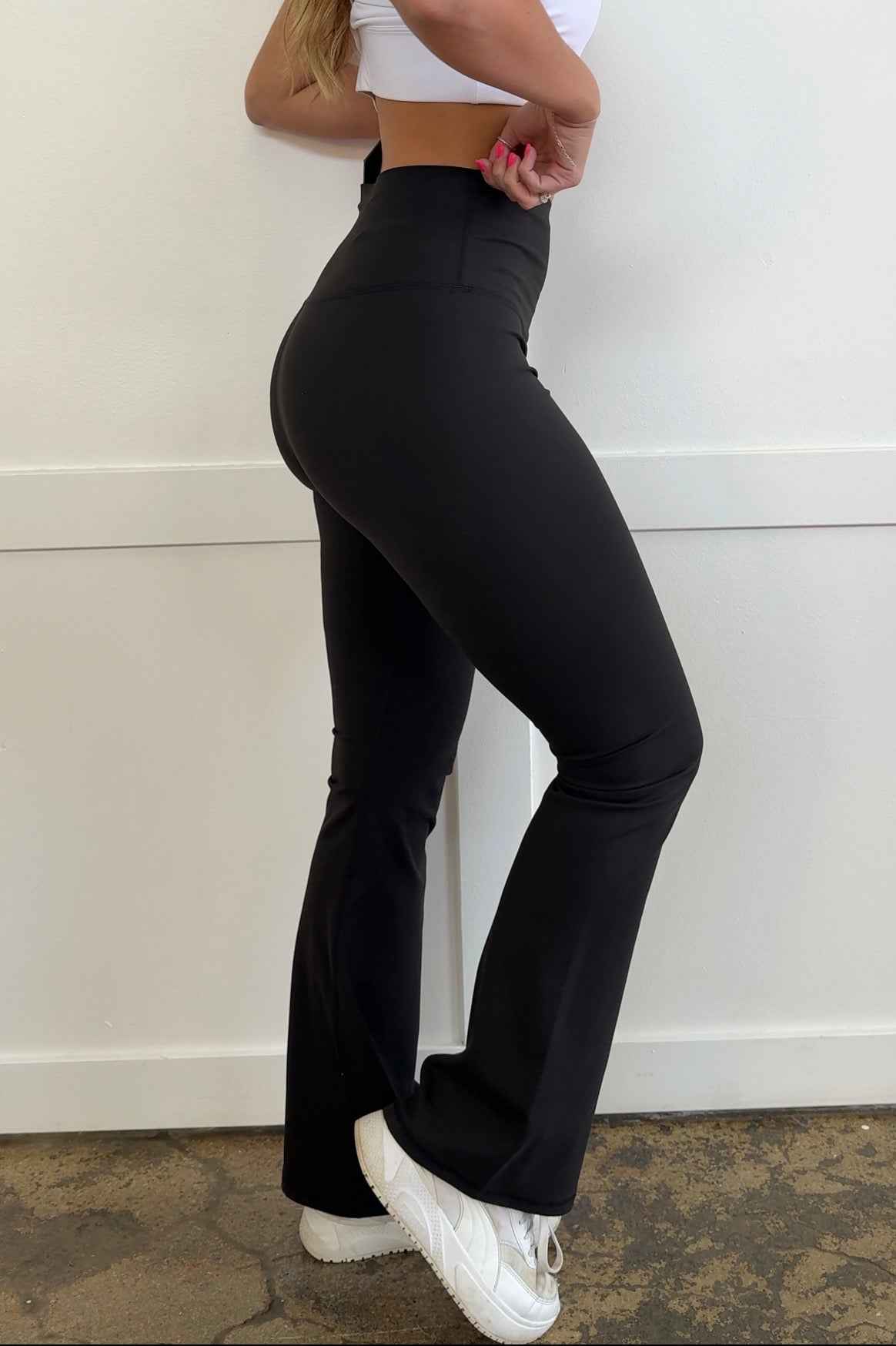 Willow Flare Leggings – High Waisted Buttery Soft Yoga Pants