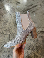 Esmee Pointed Slip-On Ankle Boot – Chic Heeled Booties