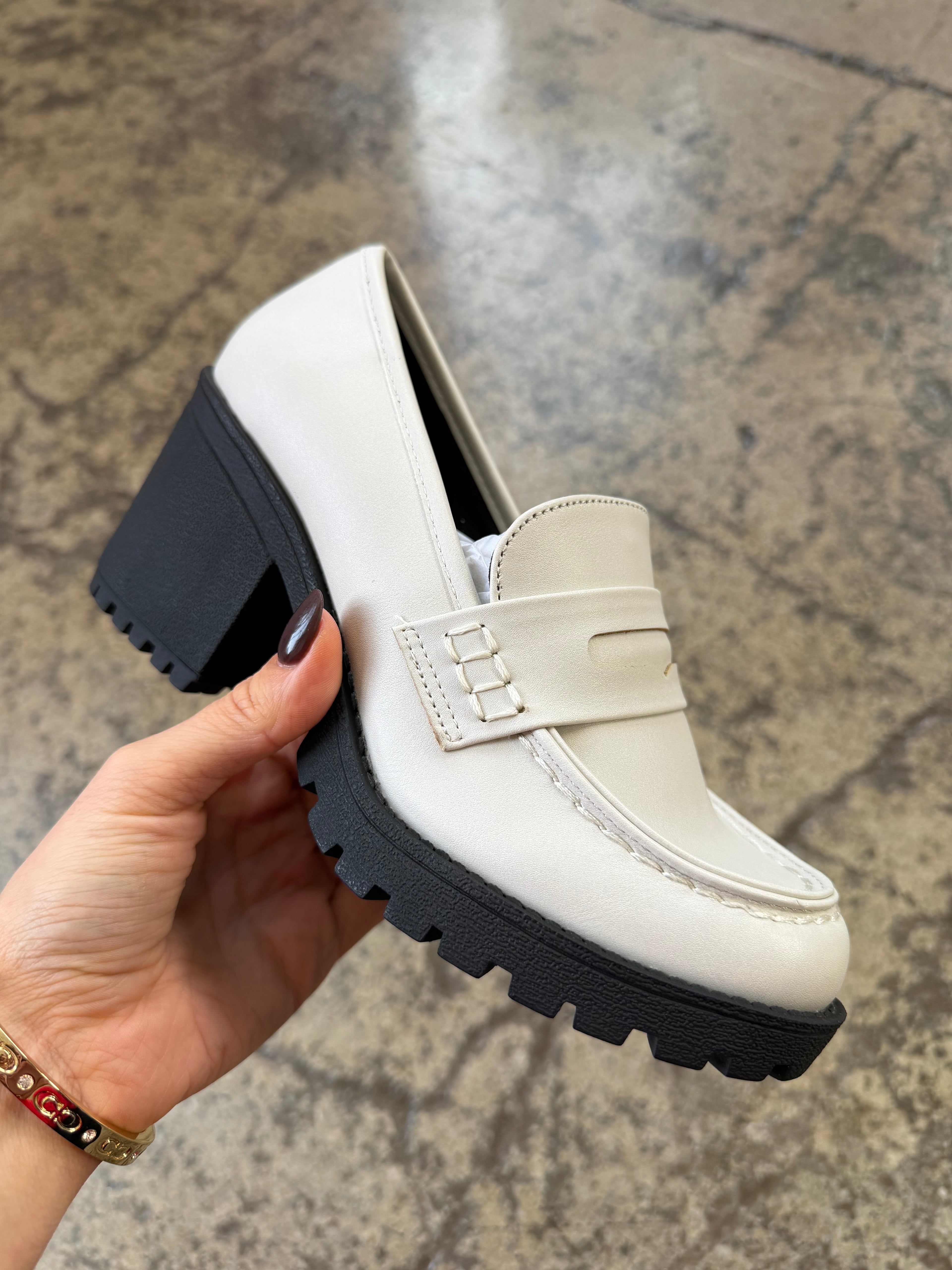 Mary Jane Chunky Block Heels – Vintage Style Platform Heels