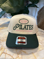 Hot Girls Go To Pilates Trucker Hat | Women's Workout Snapback Hat