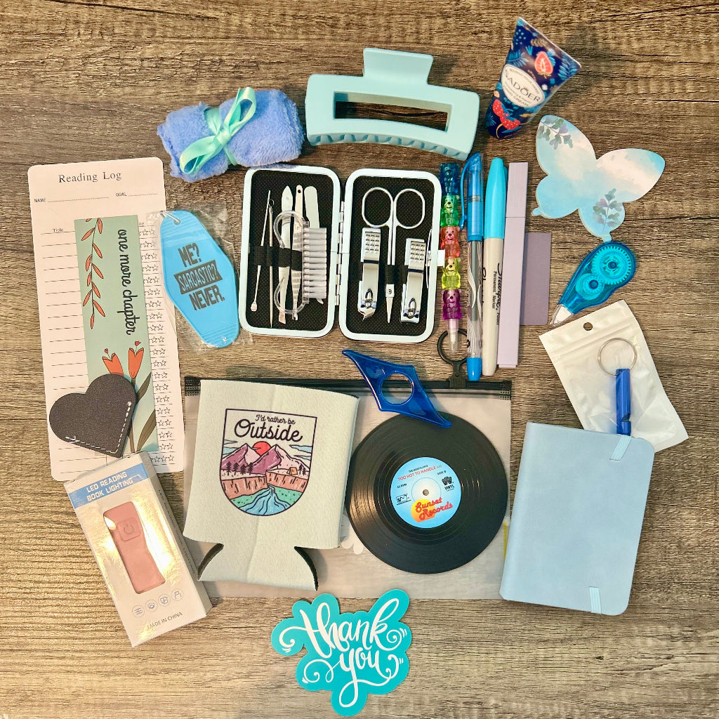 Mystery Self-Care Box for Women: Relaxation and Wellness Gift Set 10 Piece Box