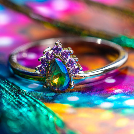 Mardi Gras Carnival Collection Jewel Candle | Hidden Jewelry Candle