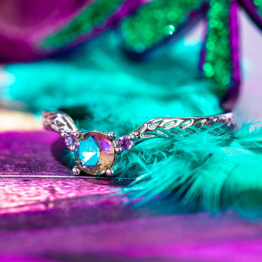 Mardi Gras Carnival Collection Jewel Candle | Hidden Jewelry Candle
