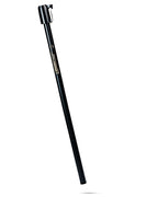 Black LiquorStick® 3.0 golf drink dispenser featuring a 750ml stainless steel reservoir, USB-C rechargeable automatic pump, insulated construction, and ground spike.