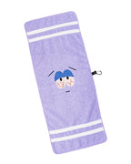 South Park Towelie premium microfiber golf towel from the official Pins & Aces x South Park collection, designed as a lightweight and absorbent golf accessory.