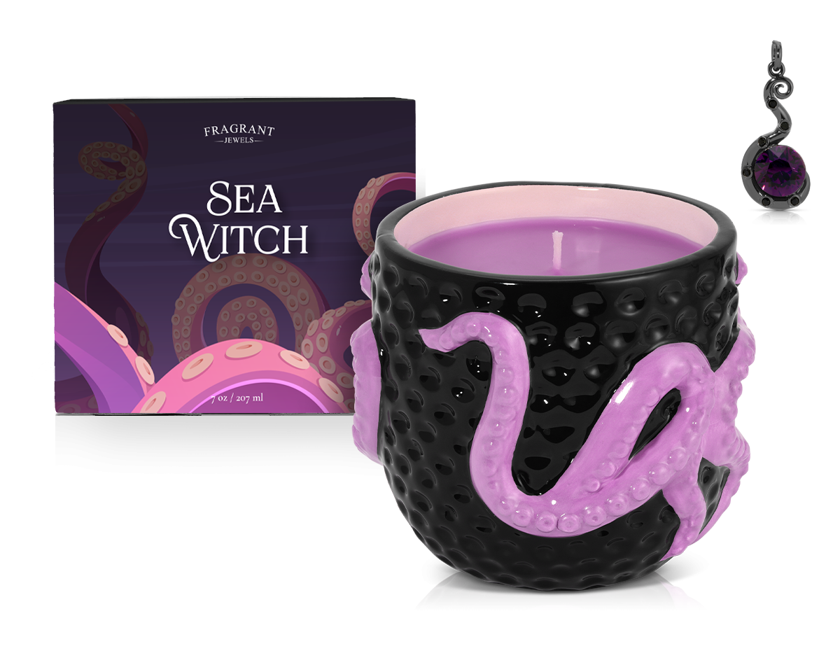 Sea Witch Jewel Candle Ceramic | Fragrant Jewels