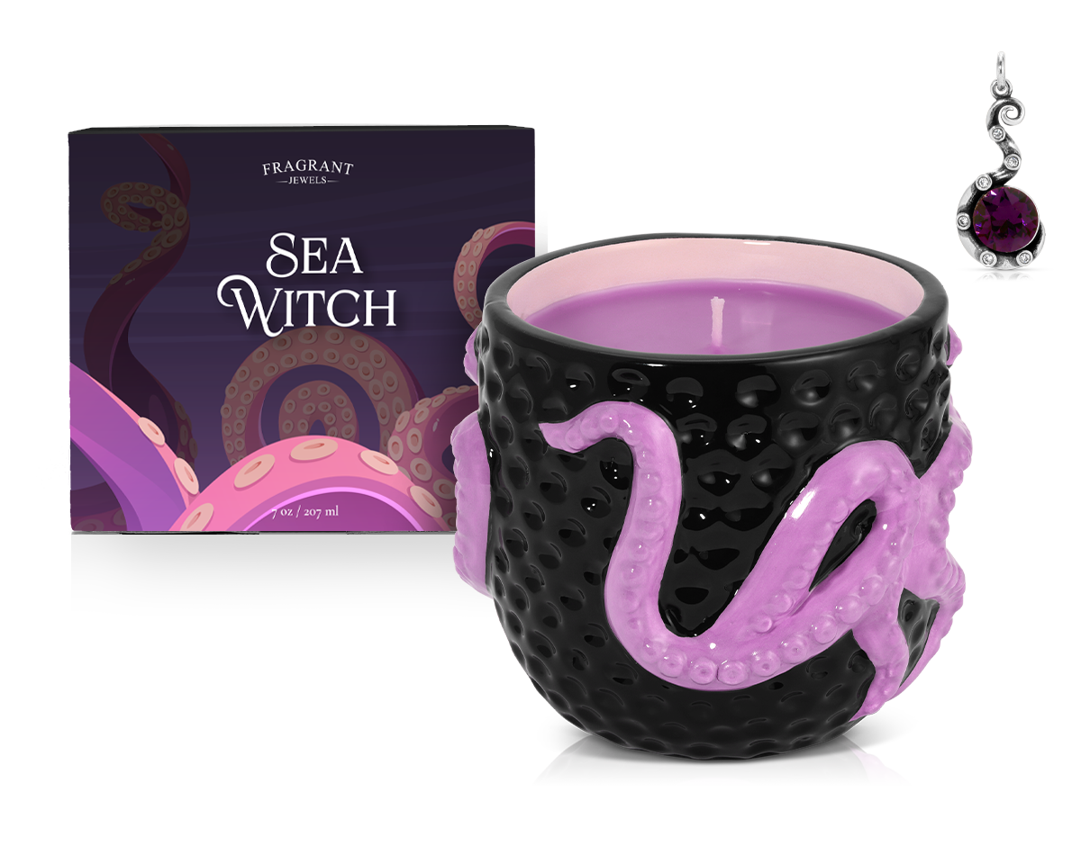 Sea Witch Jewel Candle Ceramic | Fragrant Jewels