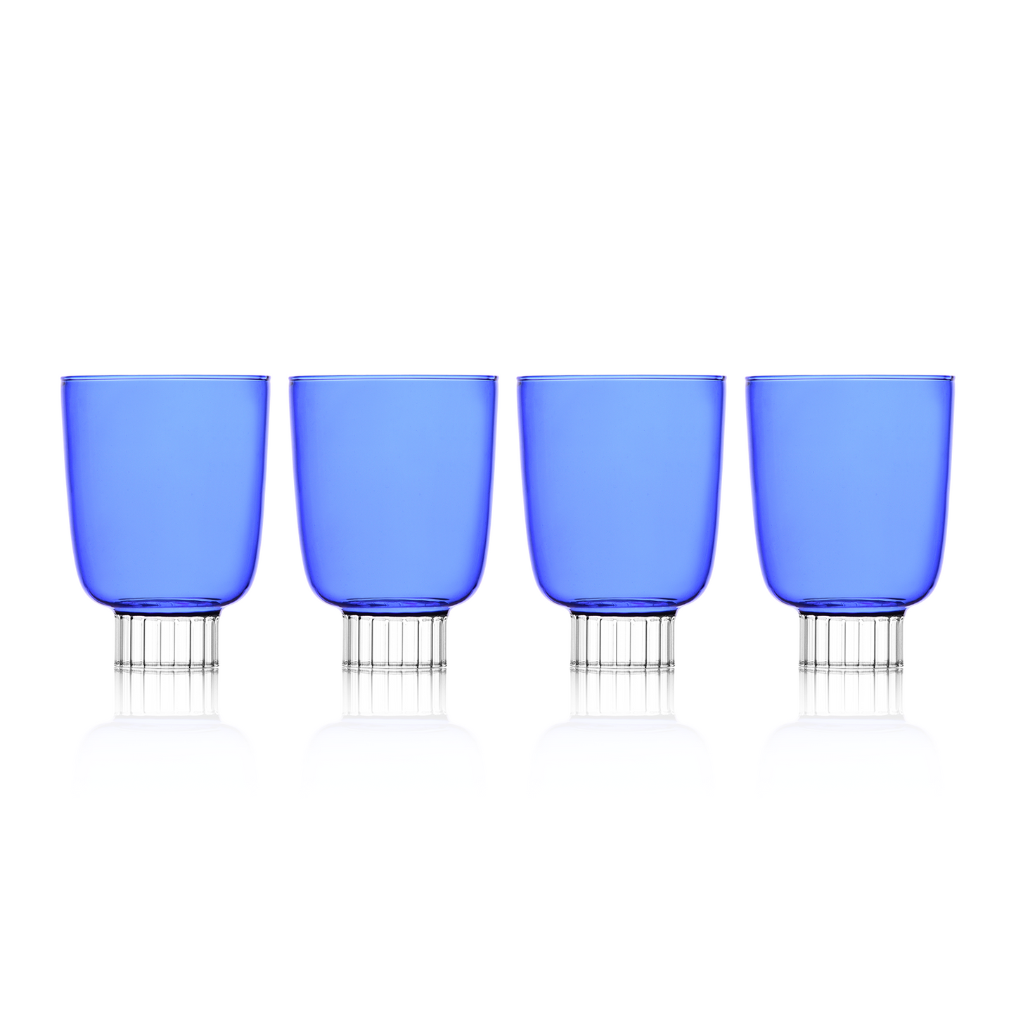 Stemless Wine Glasses – Modern Colored Drinkware Set Featured by Forbes