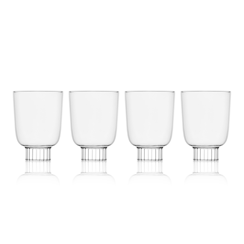 Stemless Wine Glasses | Modern Colored Drinkware Set Featured by Forbes